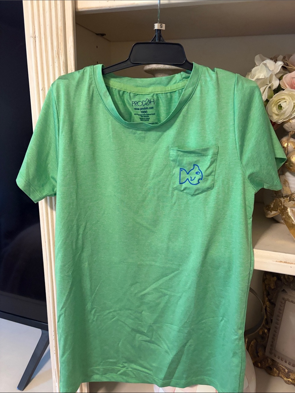 Kids Prodoh Green Pocket Tee with Fish Graphic kids 10